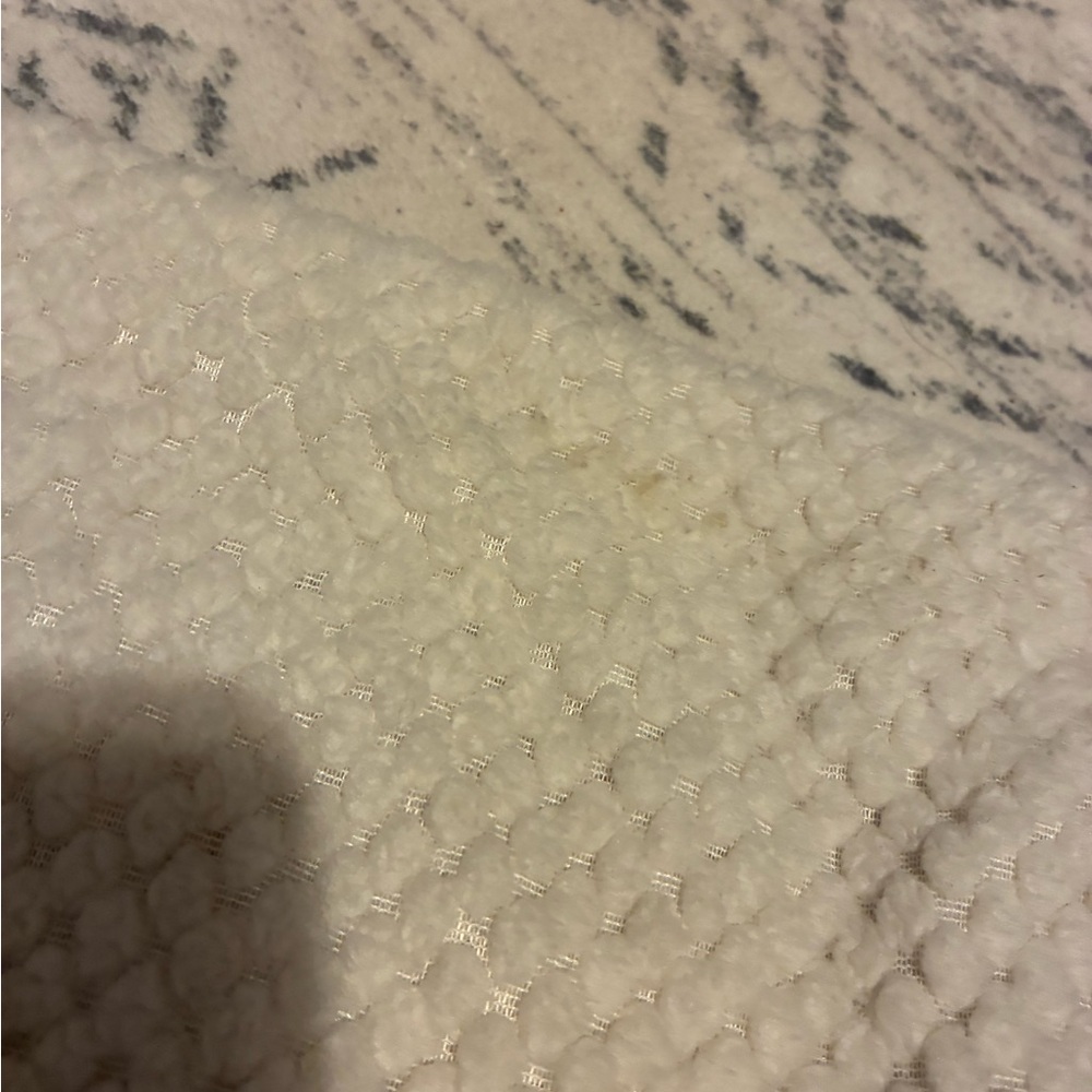 New Balance Women's Cream Teddy Jacket - Picture 4 of 5